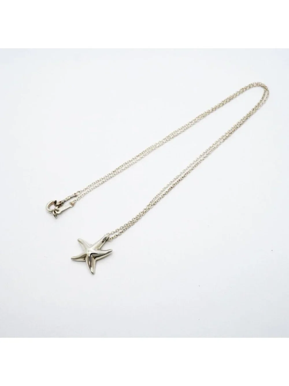 Tiffany & Co Necklace Star Fish Silver